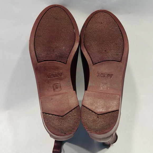 JCREW Matte Chelsea rain boots in dark burgundy - Picture 9 of 9